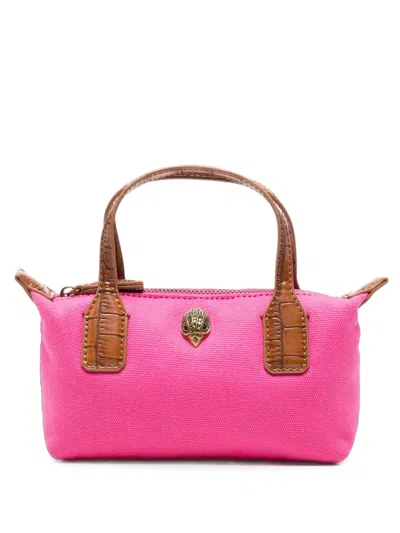 Kurt Geiger Tiny Sloane Eagle-plaque Mini Bag In Pink