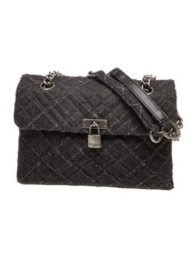 Pre-owned Kurt Geiger Top Handle Bag In Black