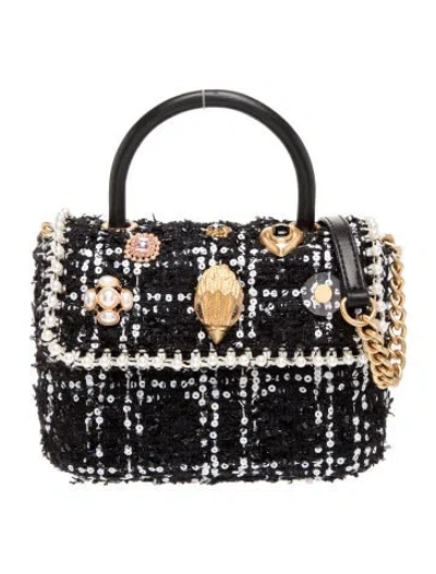 Pre-owned Kurt Geiger Top Handle Bag In Black