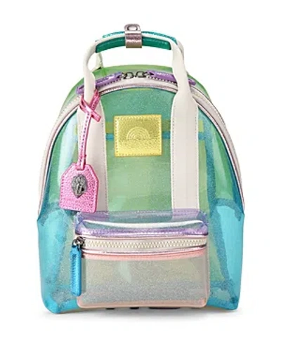 Kurt Geiger Vinyl Southbank Small Backpack In Blue