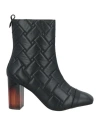 Kurt Geiger Woman Ankle Boots Black Size 7.5 Leather In Black