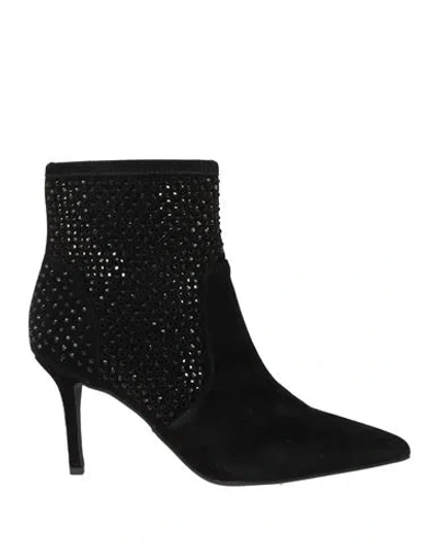 Kurt Geiger Woman Ankle Boots Black Size 9 Leather