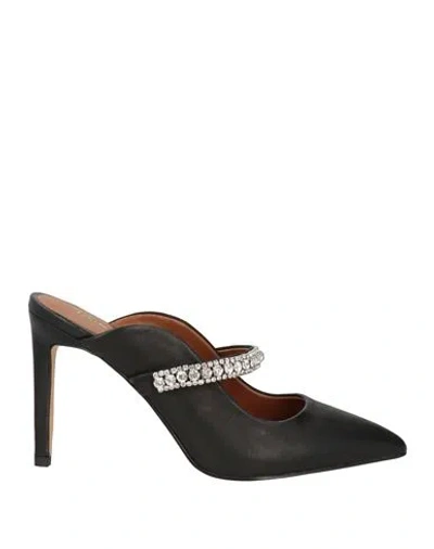 Kurt Geiger Woman Mules & Clogs Black Size 7.5 Leather