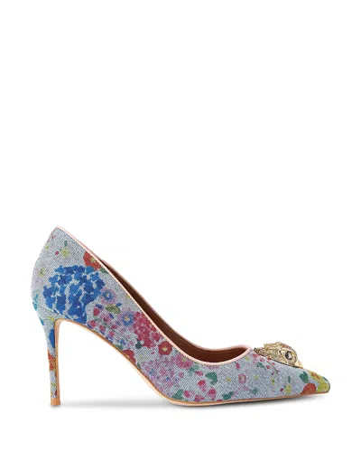 Kurt Geiger Women's Belgravia Eagle Court Pumps In Multi