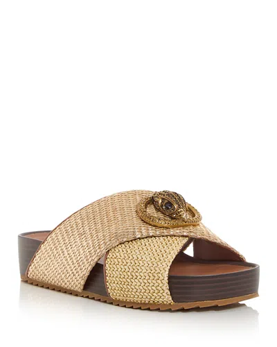 Kurt Geiger Women's Chelsea Crisscross Sandals In Yellow