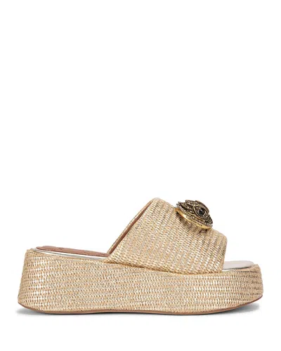 KURT GEIGER WOMEN'S CHELSEA FLATSFORM SANDALS
