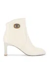 Kurt Geiger London Leather Bootie In Natural