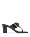 Kurt Geiger Women's Chelsea T Bar Block Heel Sandals In Black