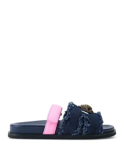 Kurt Geiger Women's Eagle Cutout Sandals In Blue