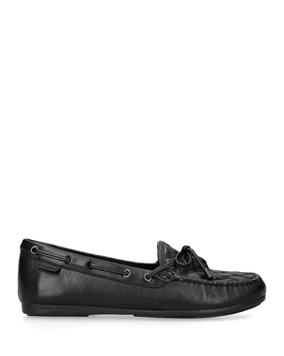 Kurt Geiger Women's Eagle Moccasin Loafer Flats In Black