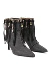 Kurt Geiger Women's Fringe Beaded Booties In Multi