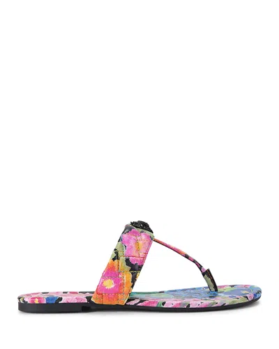 Kurt Geiger Women's Kensington T-strap Sandals In Charcoal