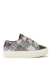 Kurt Geiger Womens Laney Octavia Embellished Woven Trainers Oth In Open Miscellaneous