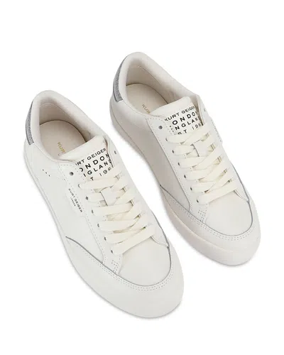 Kurt Geiger Women's London Leather Sneakers In White