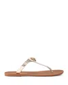 Kurt Geiger London Maddison T-bar Sandal In Rust/copper