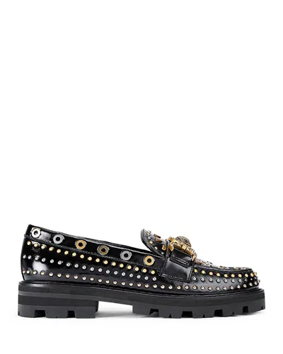 Kurt Geiger Women's Mansion Studded Loafer Flats