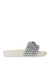 Kurt Geiger Meena Eagle Jewel In Open White