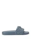 Kurt Geiger Women's Meena Eagle Slide Sandals In Grey