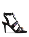 Kurt Geiger Women's Octavia Gladiator Sandals In Charcoal
