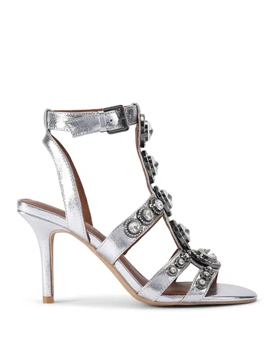 Kurt Geiger Women's Octavia Gladiator Sandals In Silver