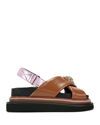 Kurt Geiger Women's Orson Crisscross Slingback Sandals