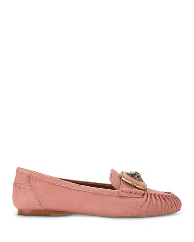 Kurt Geiger Women's Pimlico Leather Moccasins In Pink