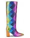 Kurt Geiger London Regent Knee High Boot In Multi