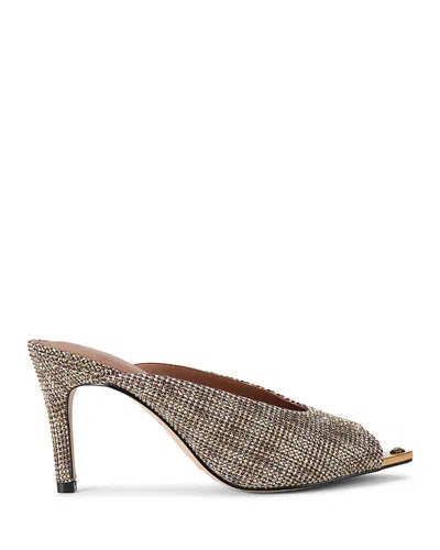 Kurt Geiger Women's Regent Pointed Mules In Dark Beige