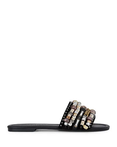 KURT GEIGER WOMEN'S SOUTHBANK BEADED SANDALS