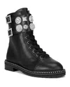 Kurt Geiger London Stoop Combat Boot In Black