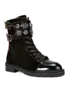 Kurt Geiger Women's Stoop Combat Boots In Brown