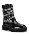 Kurt Geiger Women's Strappy Studded Boots In Black