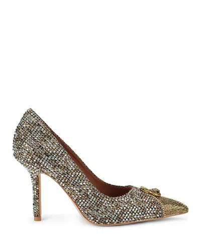 Kurt Geiger Women's Zip Court Rhinestone Pumps In Multi