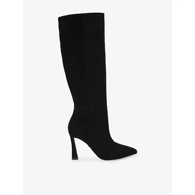 Kurt Geiger London Suede Annabel Knee-high Boots In Multi