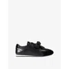 Kurt Geiger Womens Black Islington Bow Leather Trainers Eur 40 / 7 Uk In Black