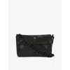 Kurt Geiger Womens Black Party Woven Shoulder Bag In Black