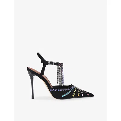 Kurt Geiger Crystal-embellished Heels In Multi