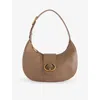 Kurt Geiger Womens Taupe Comb Chelsea Leather Hobo Bag