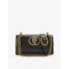 Kurt Geiger Womens Dk.brn Com Chelsea Small Leather Cross-body Bag
