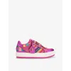 Kurt Geiger Southbank Platform Sneakers In Pink