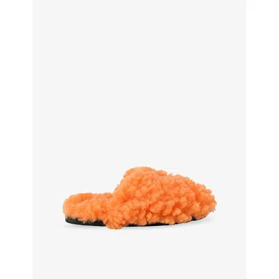 Kurt Geiger Kensington Slippers In Orange