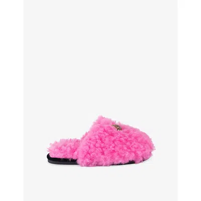 Kurt Geiger Kensington Slippers In Pink