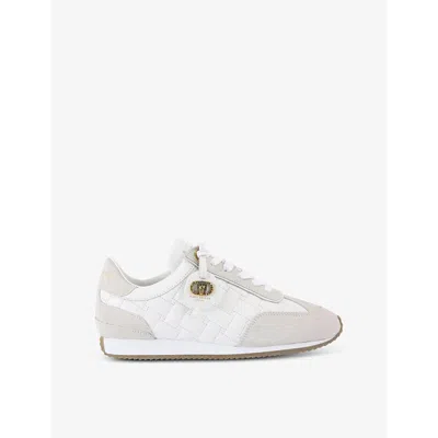 Kurt Geiger Chelsea Tag Sneakers In White