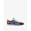 Kurt Geiger Fabric Patent Islington Sneaker