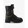 Kurt Geiger Leather Kensington Chelsea Boots In Black
