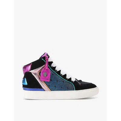 Kurt Geiger Southbank Tag Sneakers In Blk/other