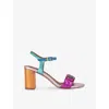 Kurt Geiger London Kensington Langley Colorblock Sandal In Mult/other