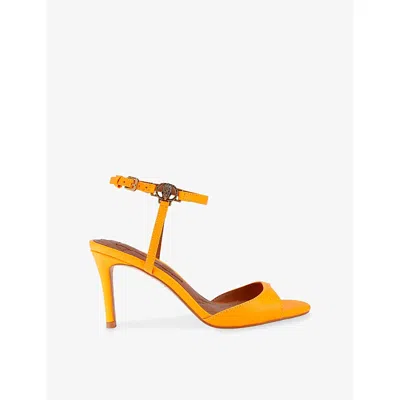 Kurt Geiger Chelsea Strap Sandals In Orange