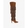 Kurt Geiger London Shoreditch Over The Knee Boot In Multi