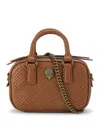 Kurt Geiger Xs Kensington Duffle Bag In Brown